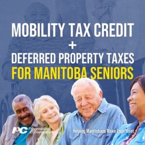 Mobility Tax Credit and Deferred Property Tax for Manitoba Seniors